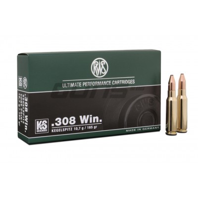RWS cal.308 Win.KS 10,7g/165gr - RWS