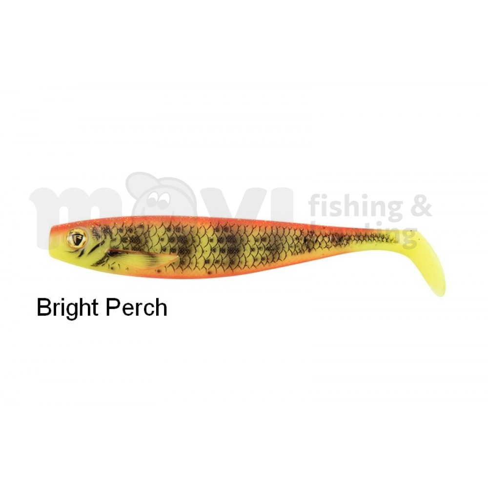 Силиконова примамка Fox Rage ProShad UV Bright Perch 10 cm NPS 048