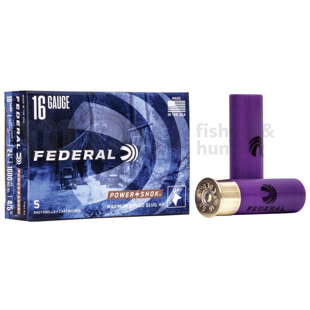 Federal power shok cal.16X70  22gr. |  |  |