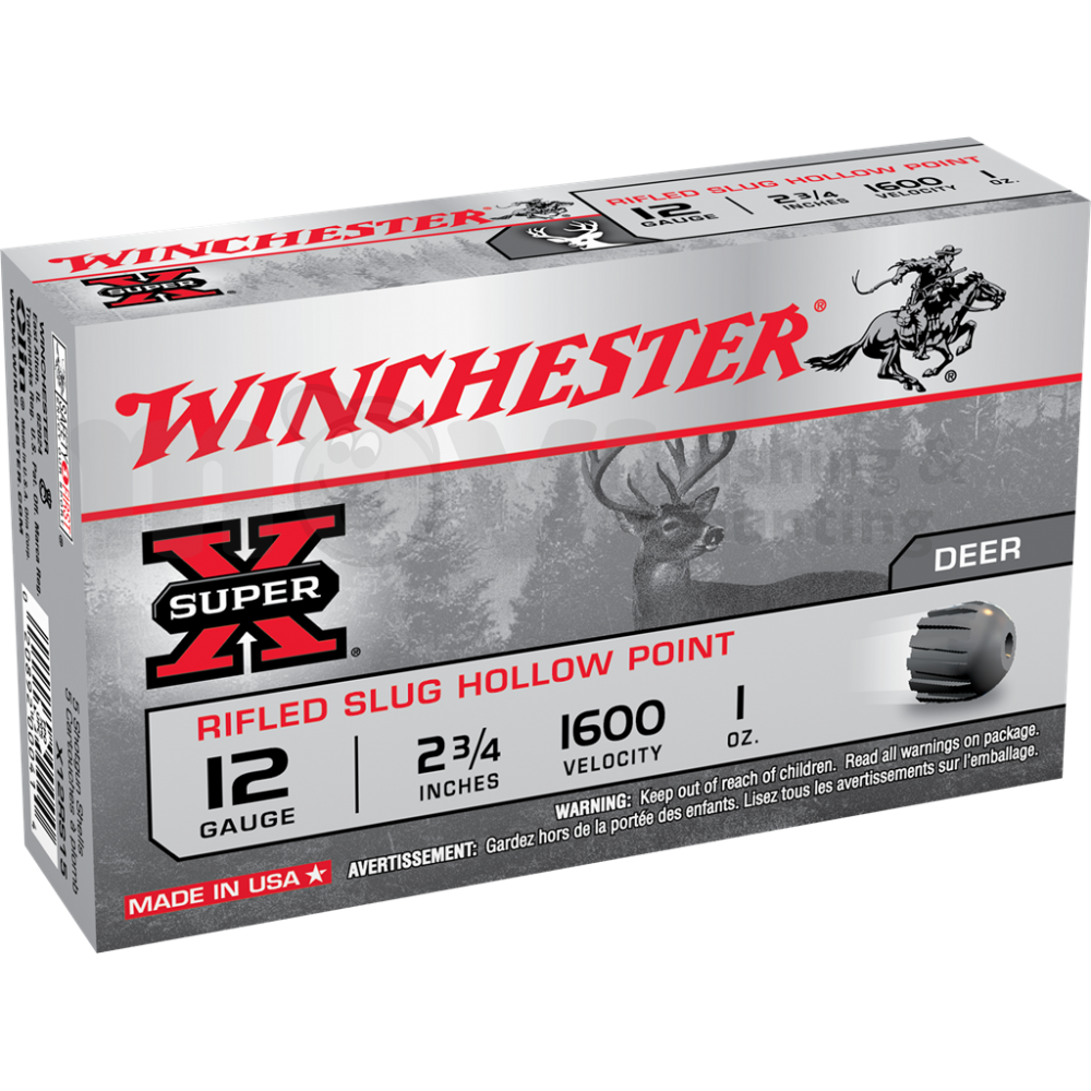 Winchester cal.12x70 Rifled slug hollow point  X12RS15 | Гладкоцевни патрони | Боеприпаси |