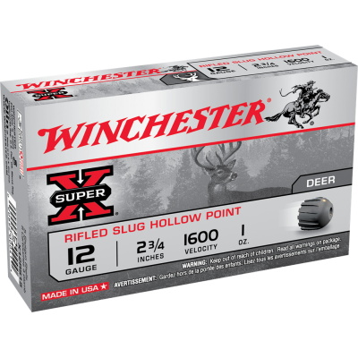 Winchester cal.12x70 Rifled slug hollow point  X12RS15 - Winchester