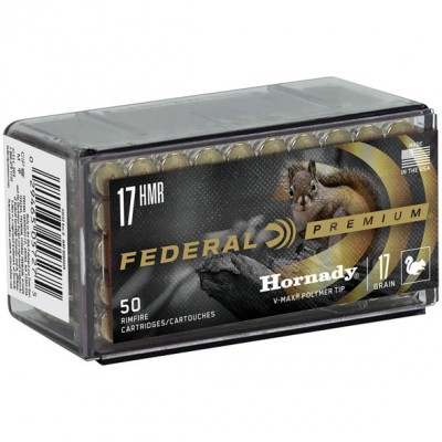 Патрони Federal Varmint & Predator Speer TNT .17HMR 17gr - Ловни стоки