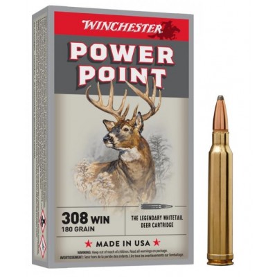 Winchester cal.308win. SP Power Point 11.7g/180gr - Winchester