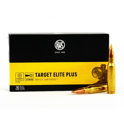 RWS cal.308 Win.Target Elite Plus 10,9g/168gr - RWS