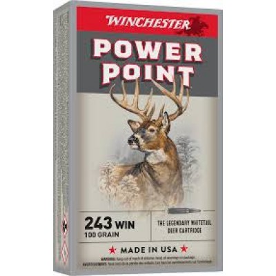 Winchester cal.243win. SP Power Point 6.5g/100gr - Winchester