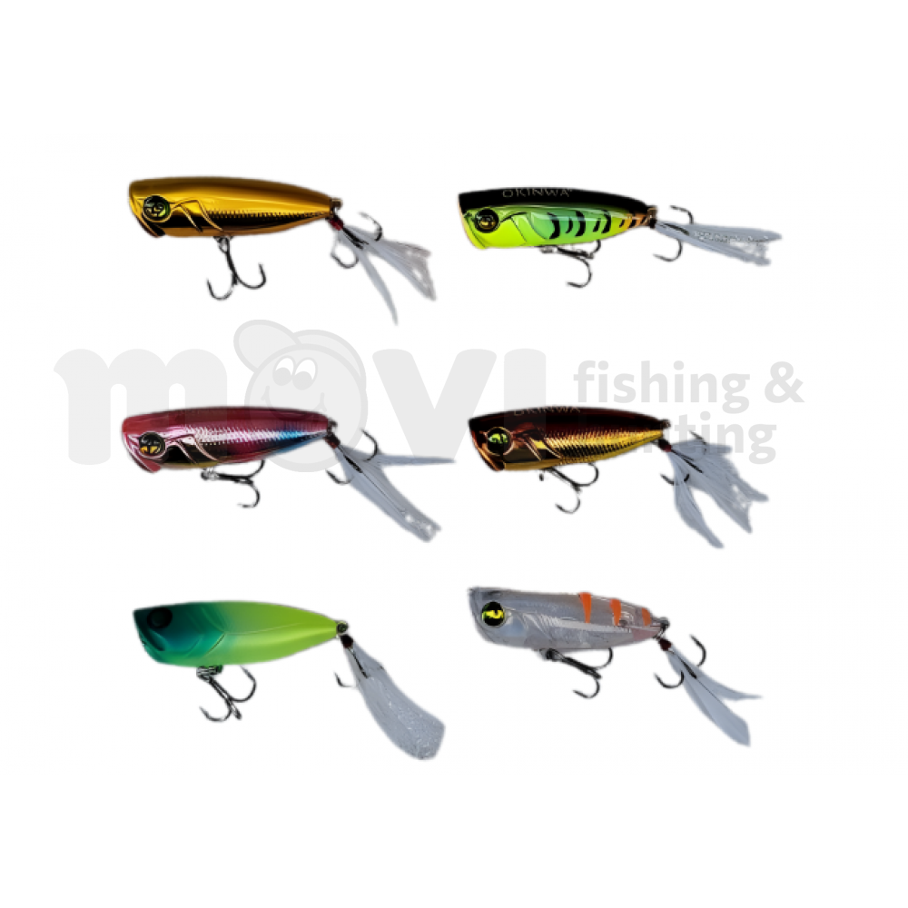 Попер-воблер OKINWA CHINU POPPER 40F 3,3гр |  |  |