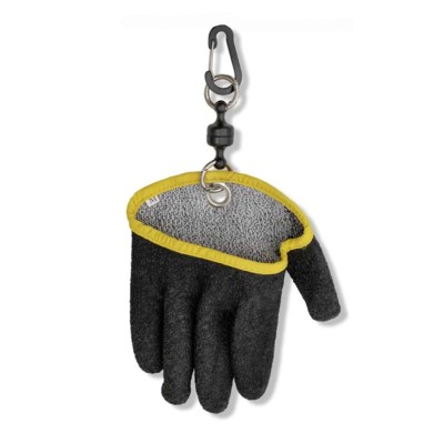 Ръкавица за сом - гумирана BLACK CAT Landing Glove Black - Размер М - Black Cat