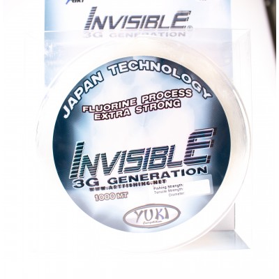 Монофилно влакно Yuki Invisible 3G Generation Extra Strong Line - 1000m 0.37мм - Yuki