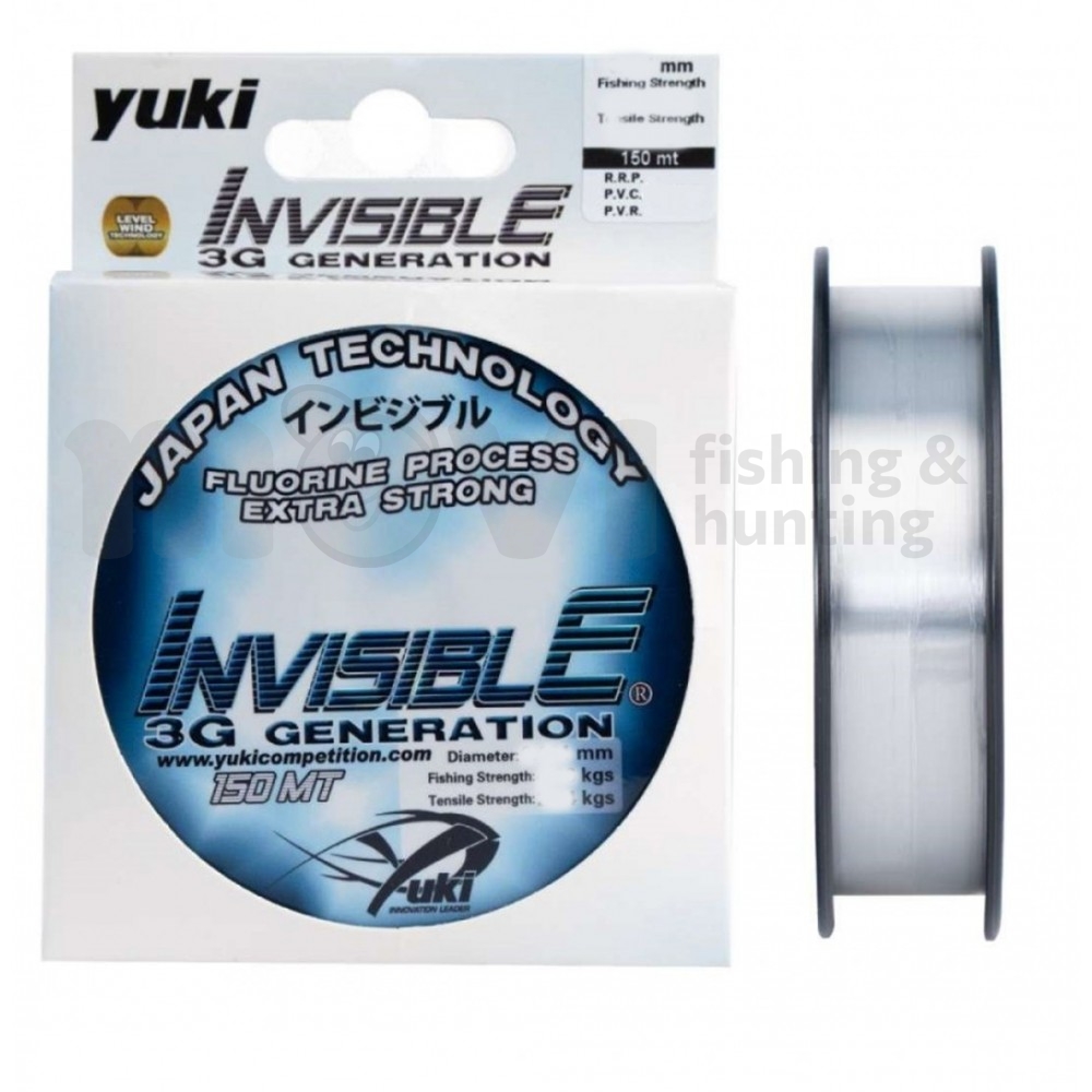 Монофилно влакно Yuki Invisible 150m 0.309mm | Монофилни влакна | Влакна |