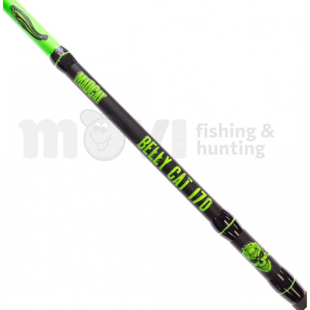 Спининг въдица MADCAT UV SERIES BELLY CAT 170: Catfish Rod for Belly Boat (50–150 g) | Спининг и Тролинг | Въдици |