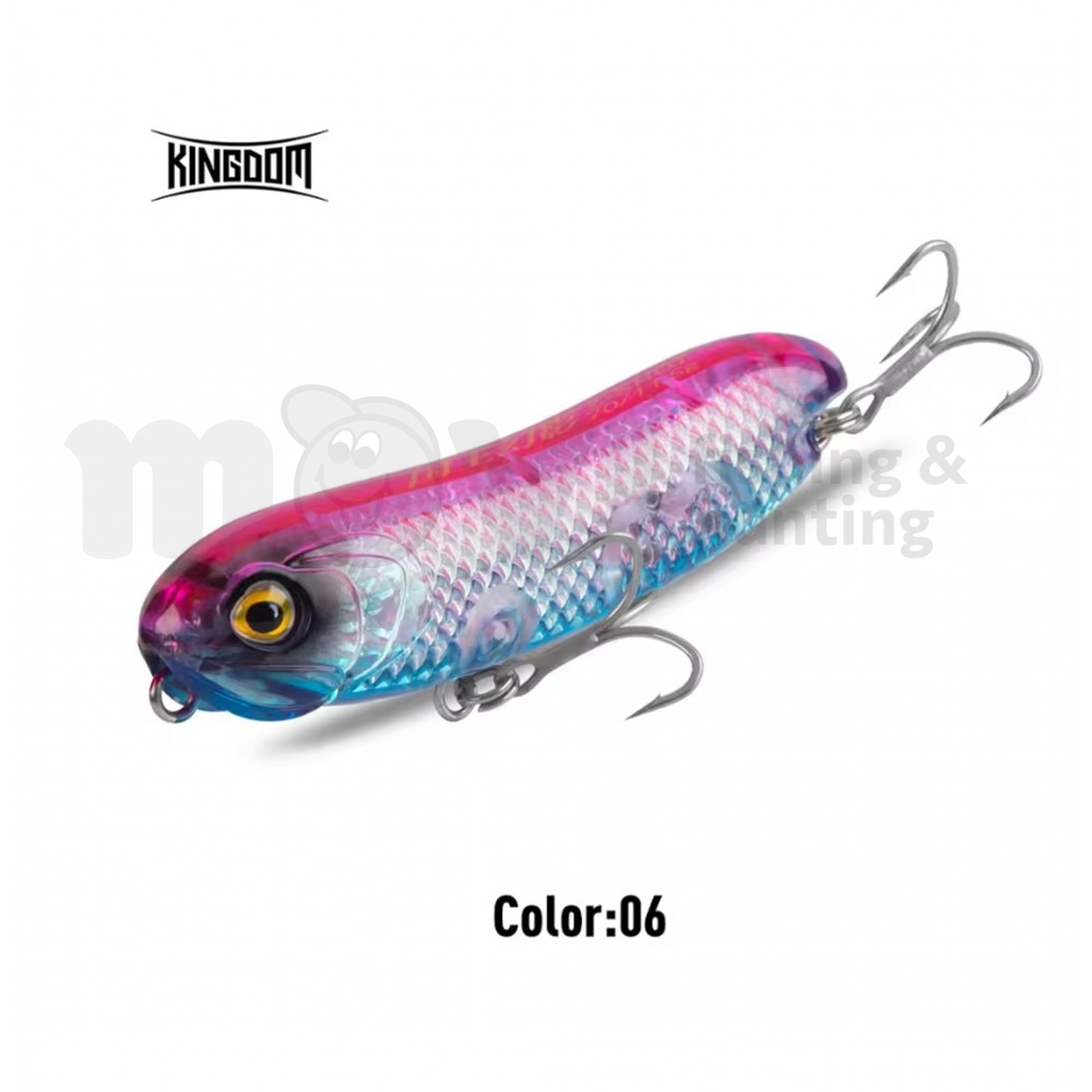 Воблер Kingdom 3D Hologram Z-Shot Topwater Fishing Lure 4.5g | Воблери | Примамки |