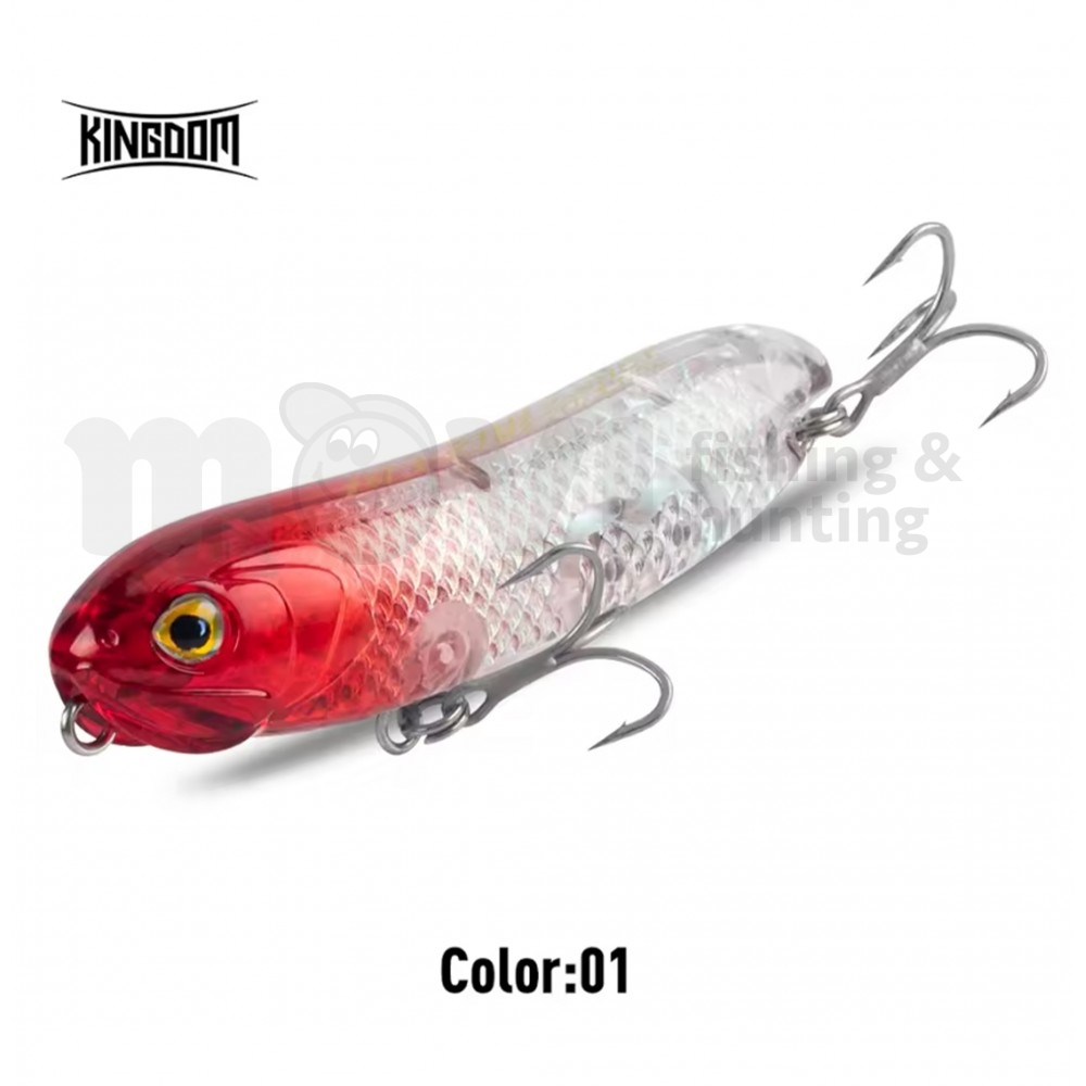 Воблер Kingdom 3D Hologram Z-Shot Topwater Fishing Lure 4.5g | Воблери | Примамки |