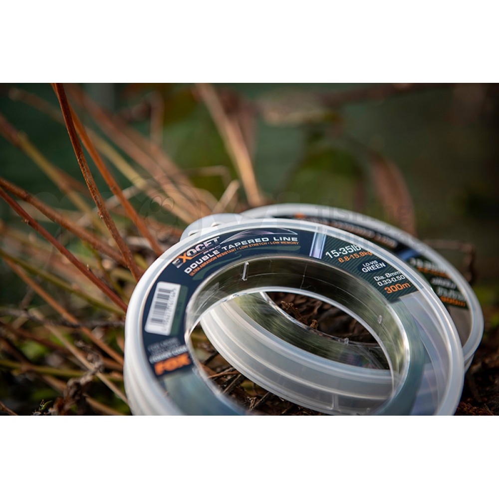 Шок лидер FOX Exocet Pro Double Tapered Mainline 300m | Влакна за поводи | Влакна |