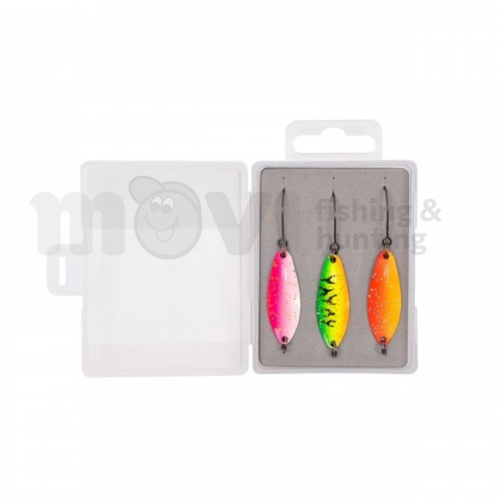Клатушки Zebco Target Fish Trout UL Spoon Set /различни грамажи/ | Клатушки | Примамки за риболов |