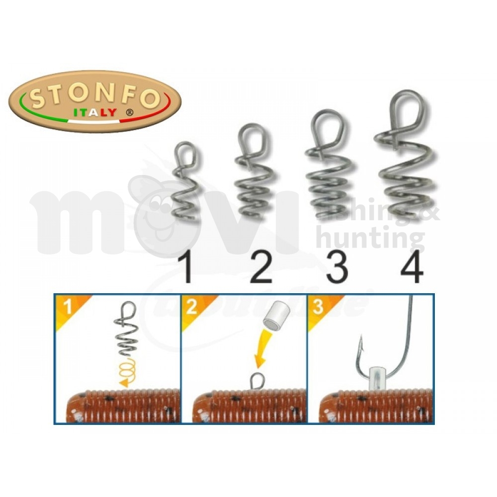 Пружинка за силикони Stonfo - Soft Lure Spring #1 |  |  |