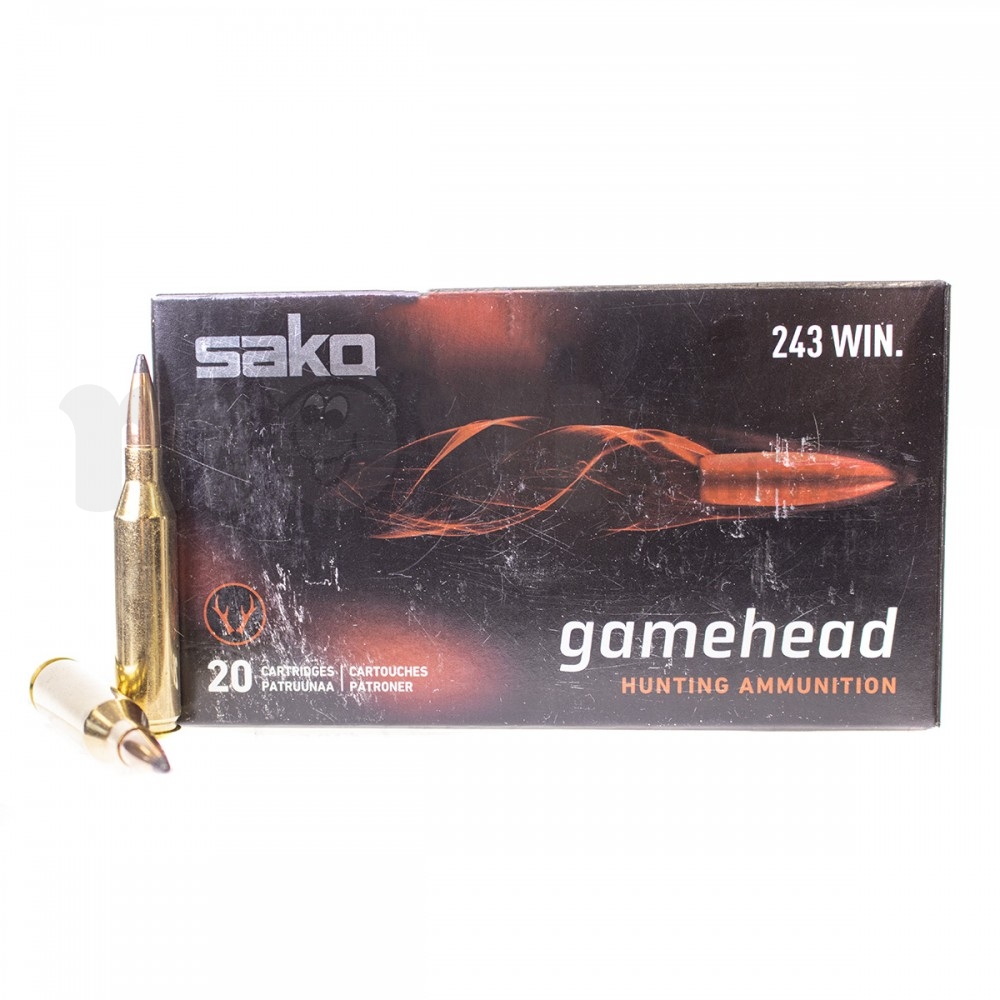 SAKO GAMEHEAD 243 WIN 6,5g/100gr | Нарезни патрони | Боеприпаси |