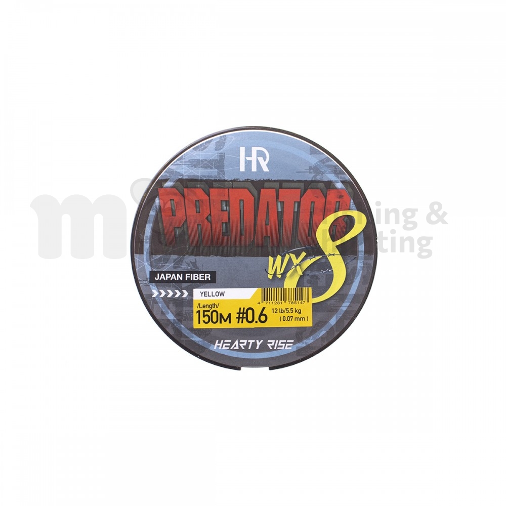 HEARTY RISE PREDATOR WX8 BRAID 150м | | | Movi-fishing.bg