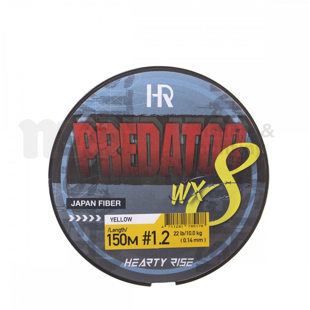 HEARTY RISE PREDATOR WX8 BRAID 150м | | | Movi-fishing.bg