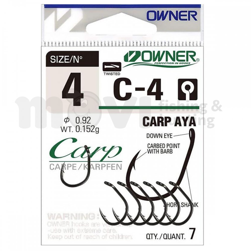 Куки Owner C-4 Carp AYA