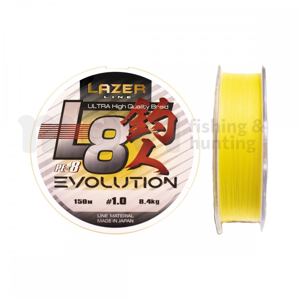 Влакно Lazer PE L8 Evolution Multicolour 150 m