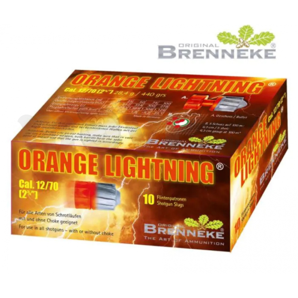 Патрони Brenneke Orange Lighting 12/70 28.4 g |  |  |