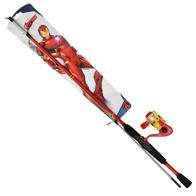 Детски риболовен комплект Shakespeare Marvel Iron Man – 1.83 м, 5–20 г - Сравняване на продукти