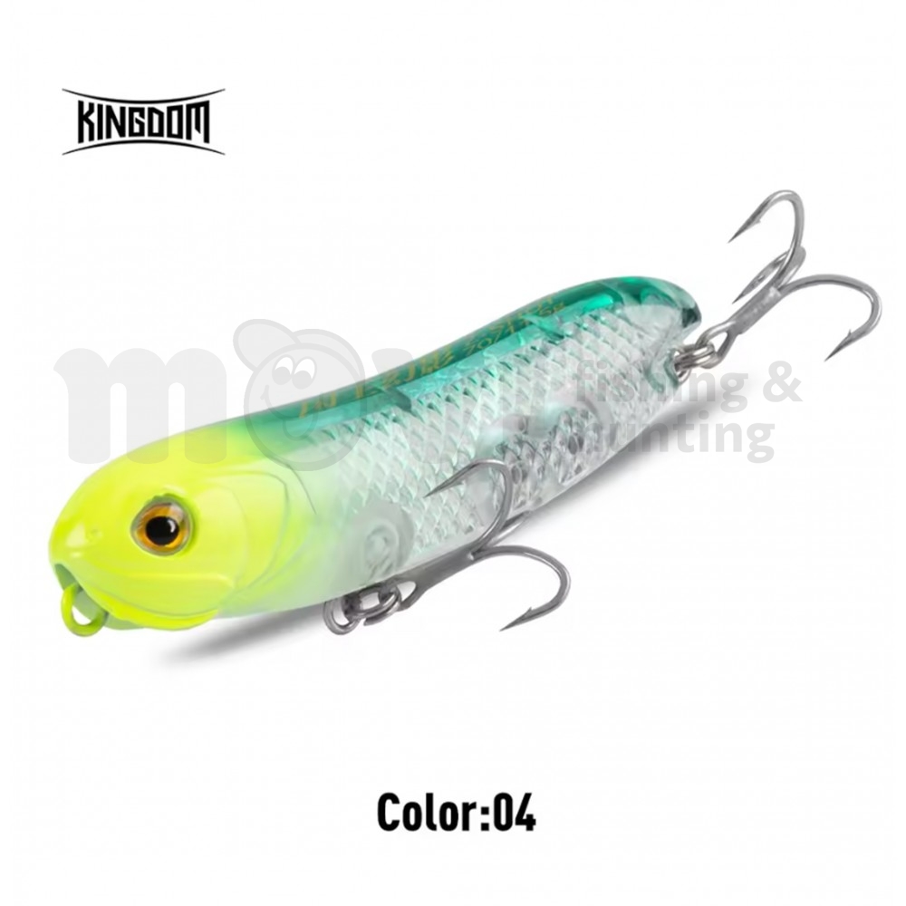 Воблер Kingdom 3D Hologram Z-Shot Topwater Fishing Lure 4.5g | Воблери | Примамки |