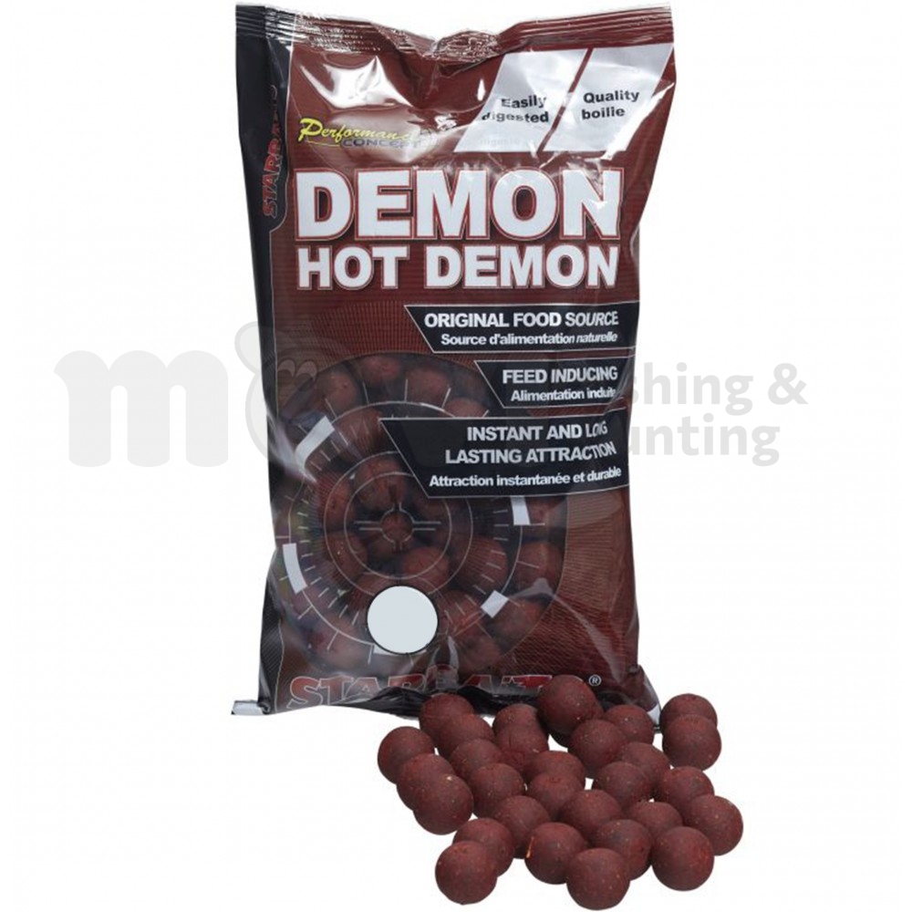 Протеинови топчета Starbaits HOT DEMON 14mm/0.800gr | Протеинови топчета за шаран | Риболов на шаран |