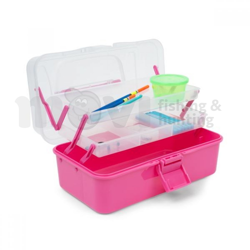 Рибарски куфар стартов Zebco Talia Fishing Set Pink | Куфари, кутии и класьори | Аксесоари |