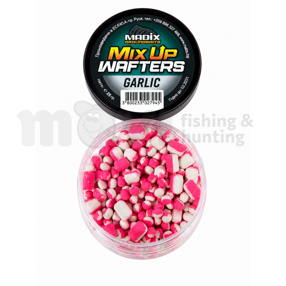 MADIX Mix Up Wafters - Чесън (Garlic) 5/8/10mm | Захранка Madix | Видове захранки |
