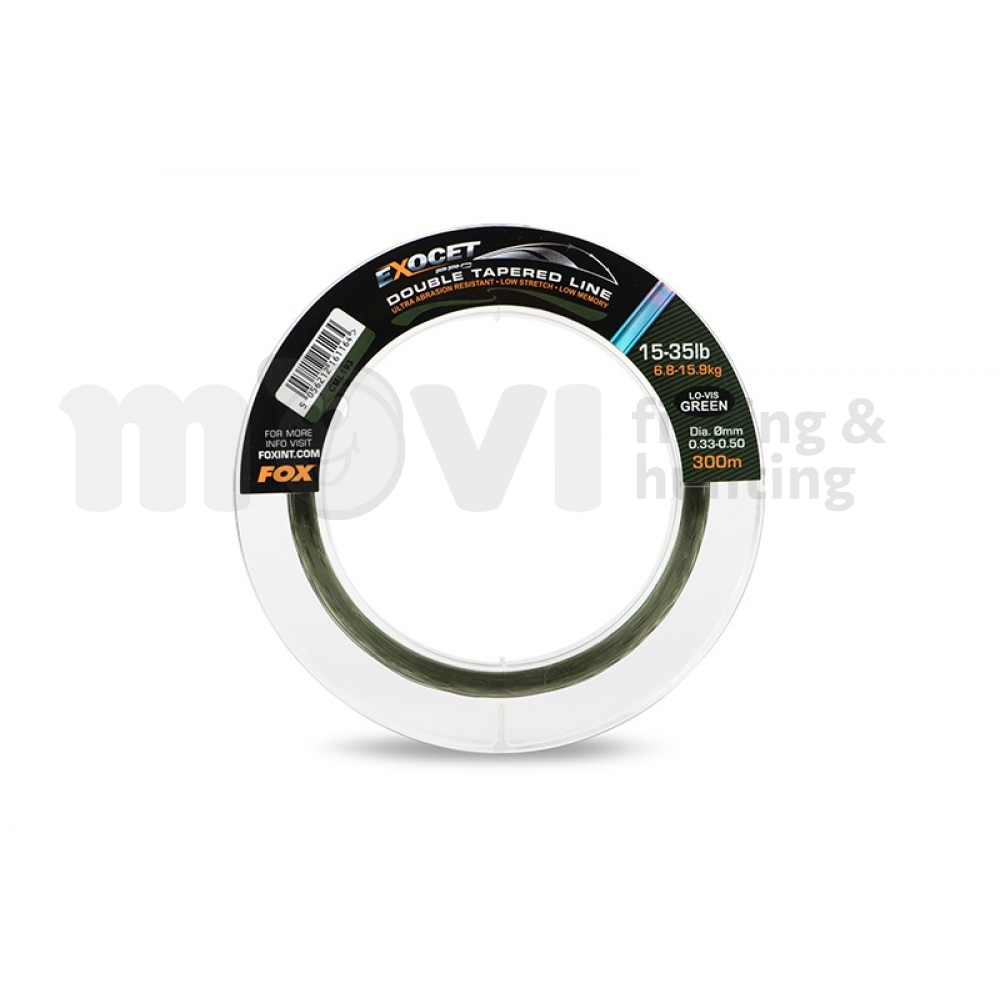 Шок лидер FOX Exocet Pro Double Tapered Mainline 300m | Влакна за поводи | Влакна |