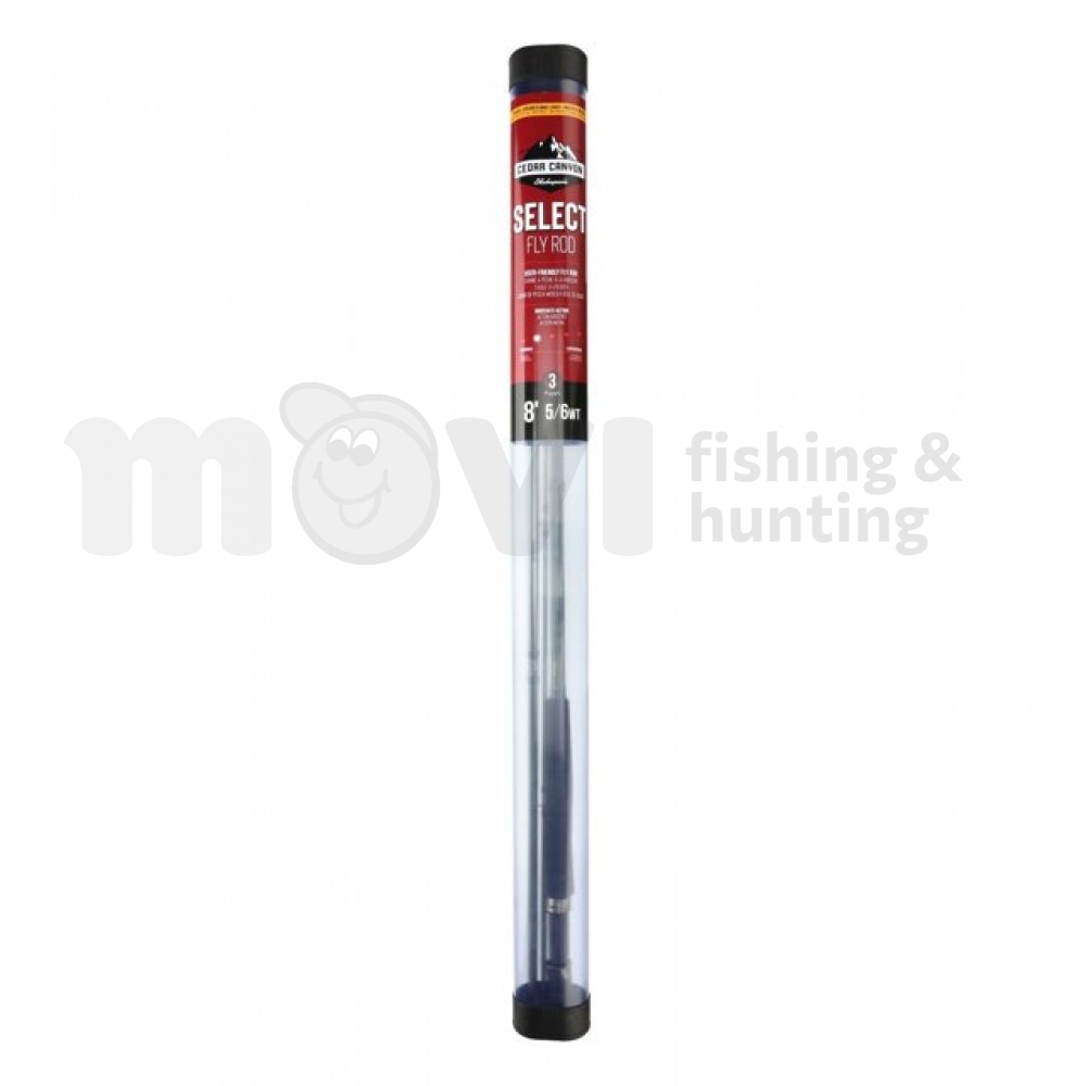 Мухарска въдица Shakespeare 8' Cedar Canyon Select Fly Fishing Rod, 5 / 6 wt Line Rating |  |  |