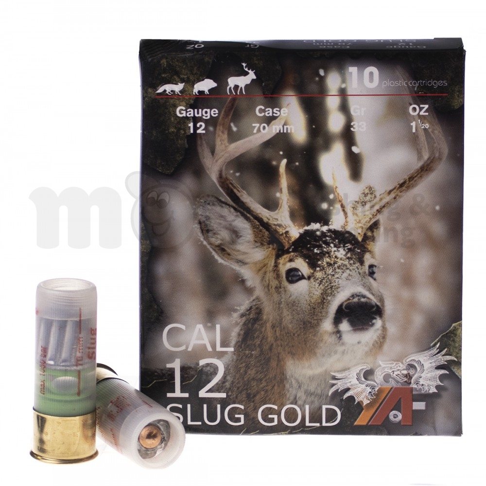 Y.A.F. Brenneke gold 12х70 кал. 34гр. - ЛОВ